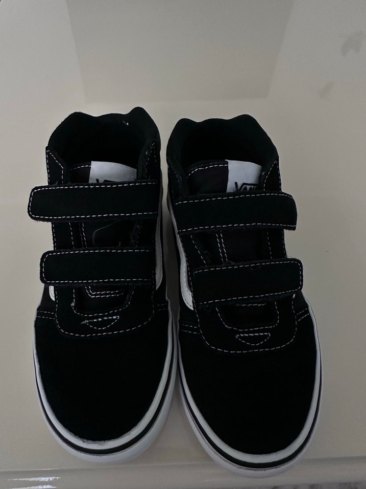 Erkek Çocuk Siyah Cırt Cırtlı Spor Ayakkabı - Görsel 3