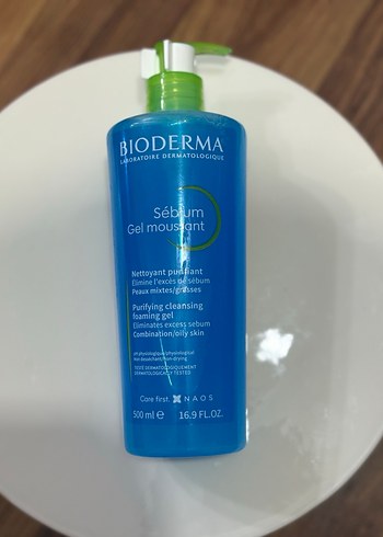 Bioderma Sebum Köpüren Temizleyici Jel 500 ml