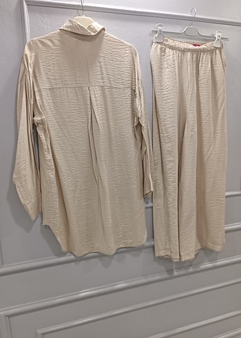 Nakış Detaylı Bej Kadın Takım - Görsel 7