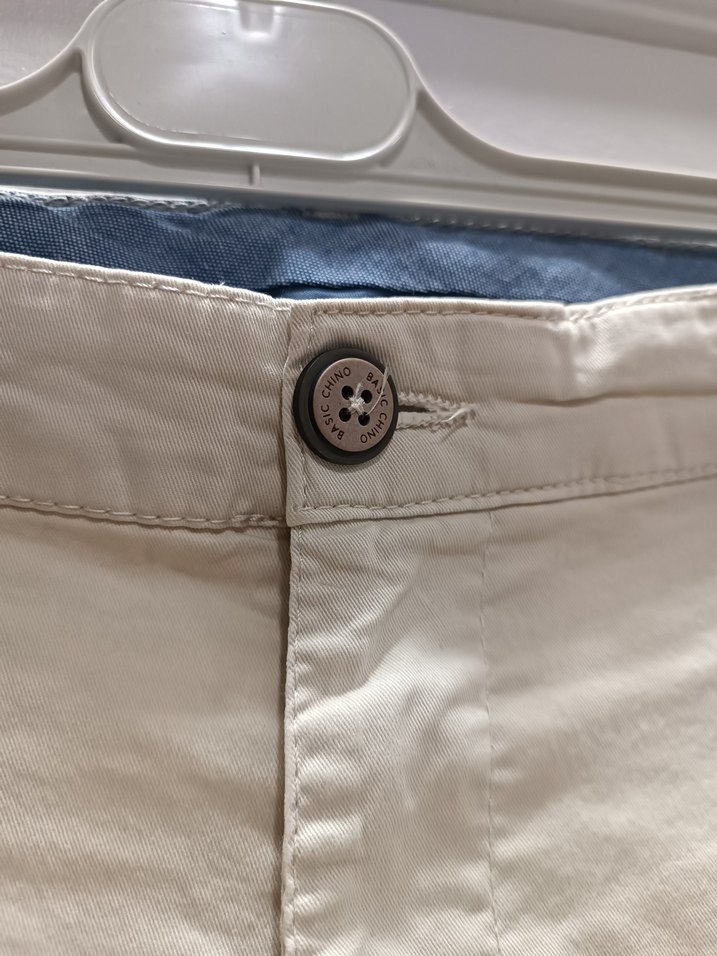 Regular Fit Krem Keten Erkek Pantolon - Görsel 2
