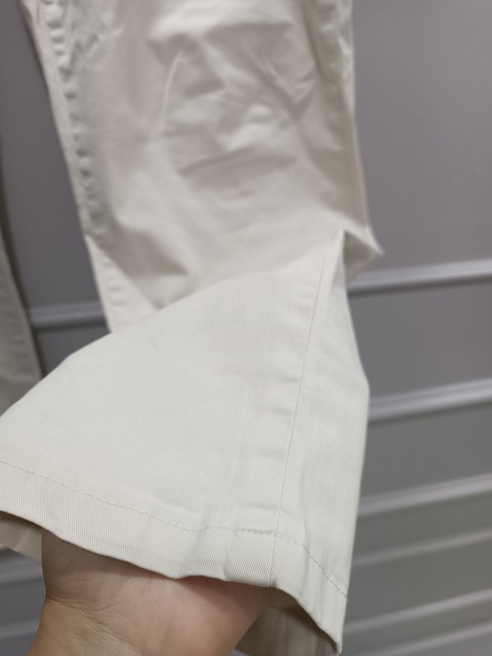 Regular Fit Krem Keten Erkek Pantolon - Görsel 3