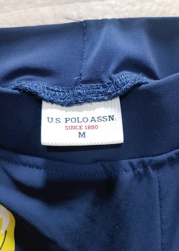 Nakışlı Mavi Rahat Kesim Kadın Spor Pantolon - Görsel 5