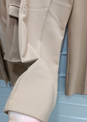 Bej Kadın Uzun Kollarsız Takım - Görsel 10