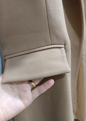 Bej Kadın Uzun Kollarsız Takım - Görsel 6