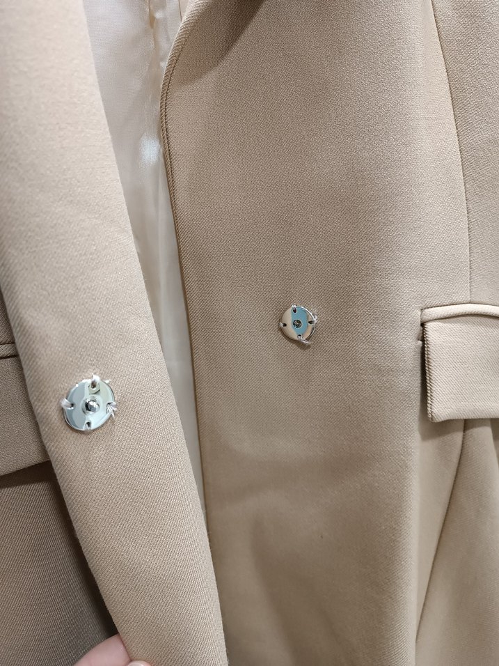 Bej Kadın Uzun Kollarsız Takım - Görsel 3