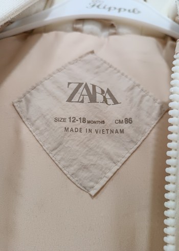 Bej Fermuarlı Kız Çocuk Yelek - Görsel 4