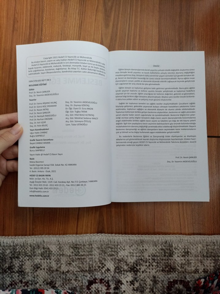 Beslenme Eğitimi Kitabı - Görsel 3