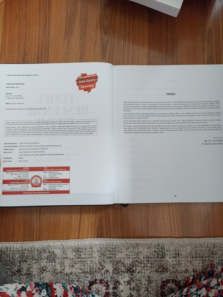 Temel Beslenme Bilimi Kitabı - Görsel 2