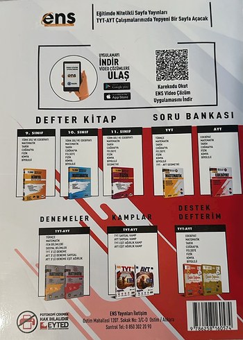  AYT Fizik Soru Bankası Video Destekli