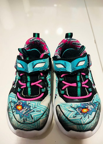 Skechers Kız Çocuk Çok Renkli Pop Kültür Spor Ayakkabı