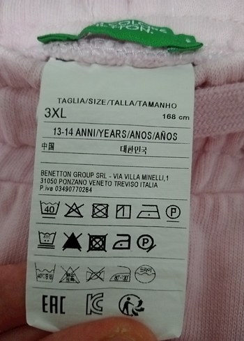 Benetton Kız çocuk mevsimlik eşofman altı - Görsel 4