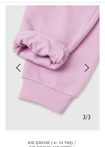 Benetton Kız çocuk mevsimlik eşofman altı - Görsel 6