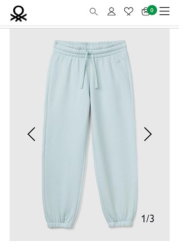 Su yeşili kız çocuk kışlık eşofman altı - Görsel 9