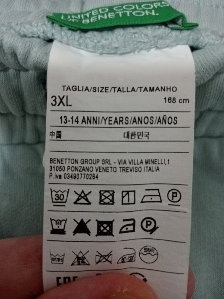 Su yeşili kız çocuk kışlık eşofman altı - Görsel 4