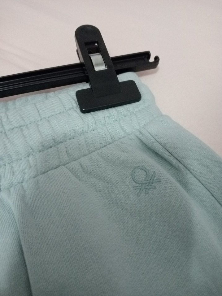 Su yeşili kız çocuk kışlık eşofman altı - Görsel 5