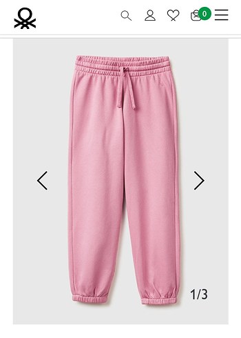 Benetton Kız çocuk kışlık eşofman altı - Görsel 7