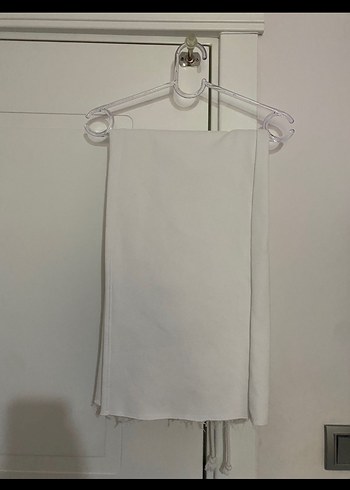 Zara Kadın Beyaz Eşofman Altı