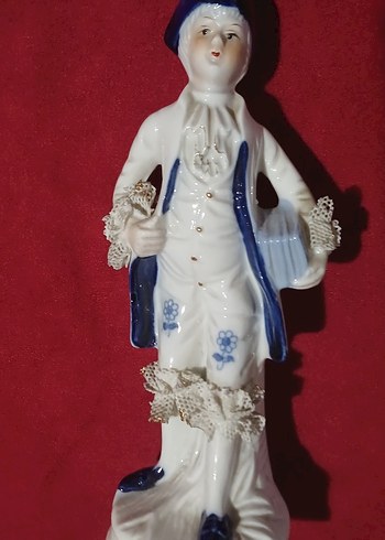 Gri Kıyafetli Küçük Porselen Bebek - Görsel 14