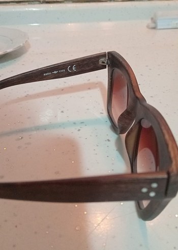 Kahverengi Vintage Kadın Güneş Gözlüğü - Görsel 2