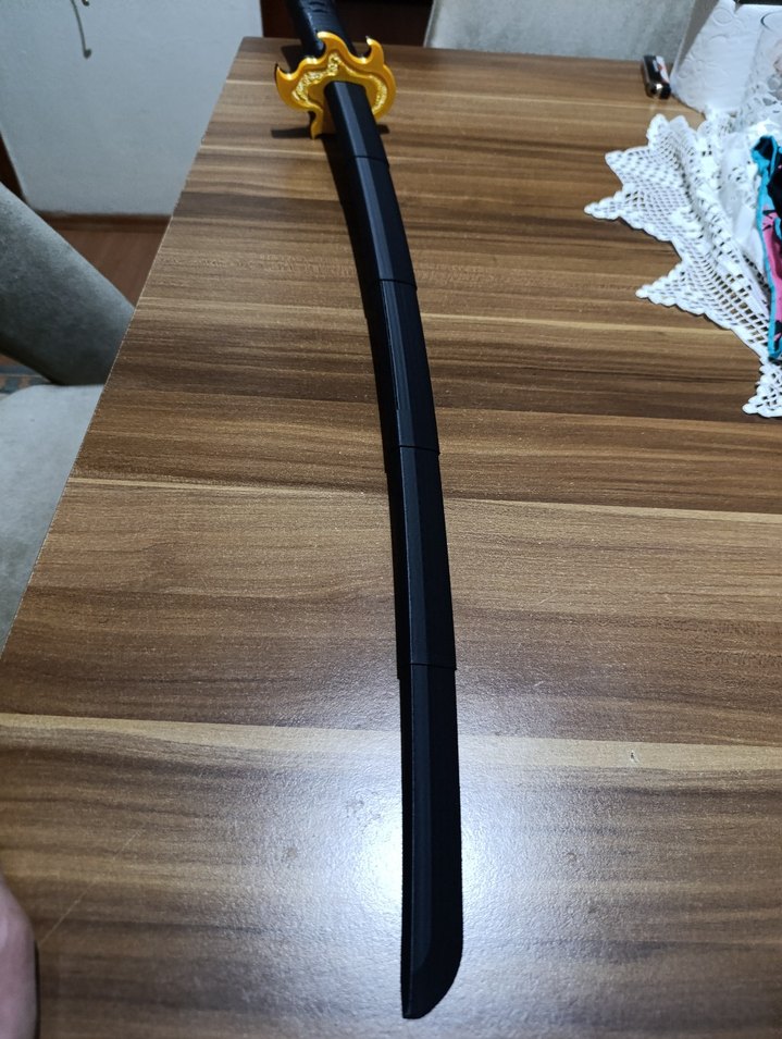 Siyah Samuray Kılıcı Aksiyon Figürü - Görsel 3