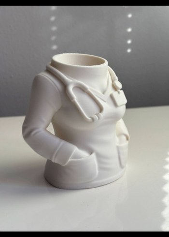 Doktor Forması Şeklinde Kalemlik - Görsel 3