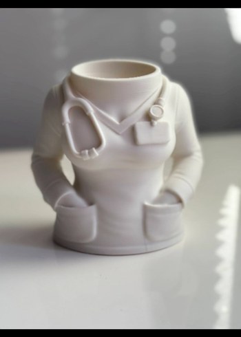 Doktor Forması Şeklinde Kalemlik - Görsel 2