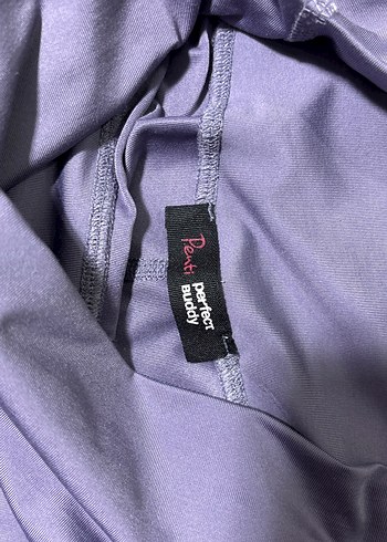 Mor Normal Boy Kadın Tayt - Görsel 3