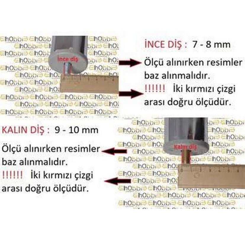 12 adet baza ayağı — görsel 10/11