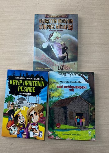Çocuklar İçin 3 Kitap Seti