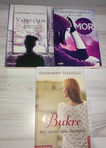 Kahraman Tazeoğlu 3 Kitap Seti