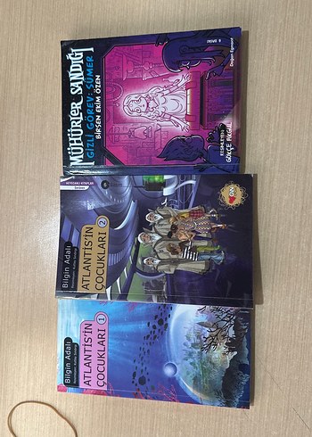 Çocuklar için Üç Kitap Seti