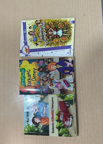Çocuklar için 3 Kitap Seti