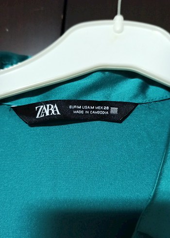 Zara saten gömlek