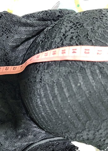 Siyah Gotik Midi Sütyen - Görsel 5