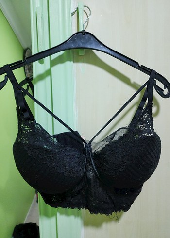 Siyah Gotik Midi Sütyen - Görsel 10