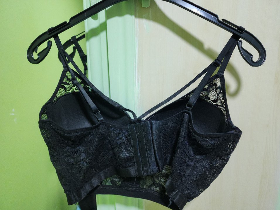 Siyah Gotik Midi Sütyen - Görsel 2