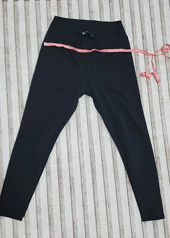 Gri Kadın Kumaş Pantolon Elastik Bel - Görsel 5