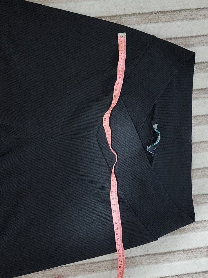 Gri Kadın Kumaş Pantolon Elastik Bel - Görsel 4