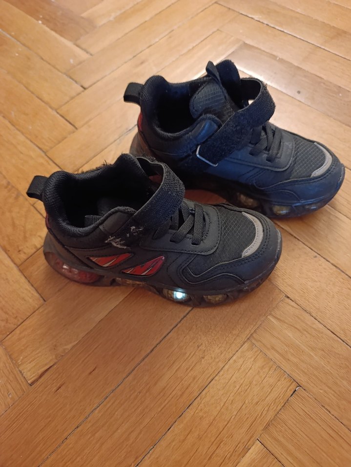 Vicco marka Siyah kız Erkek Çocuk unisex Spor Ayakkabı Velcro - Görsel 3