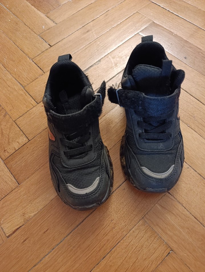 Vicco marka Siyah kız Erkek Çocuk unisex Spor Ayakkabı Velcro - Görsel 4