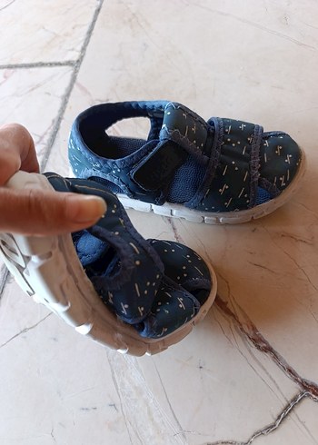 Vicco unisex kız erkek çocuk lacivert cırt cırtlı sandalet - Görsel 2