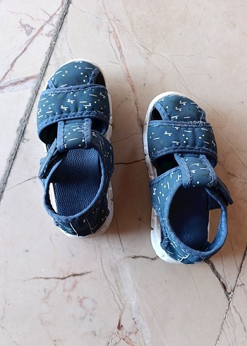Vicco unisex kız erkek çocuk lacivert cırt cırtlı sandalet - Görsel 4
