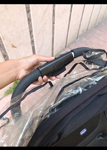 Siyah Chicco Bebek Arabası - Görsel 5