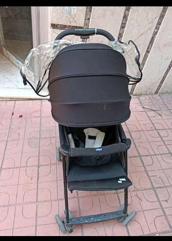 Siyah Chicco Bebek Arabası - Görsel 3