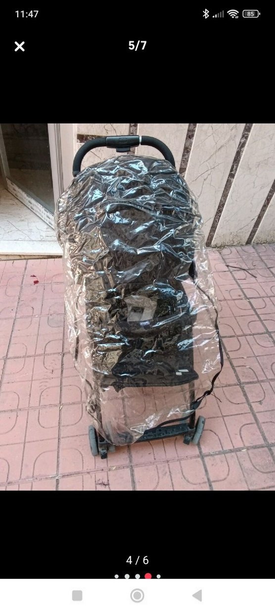 Siyah Chicco Bebek Arabası - Görsel 4