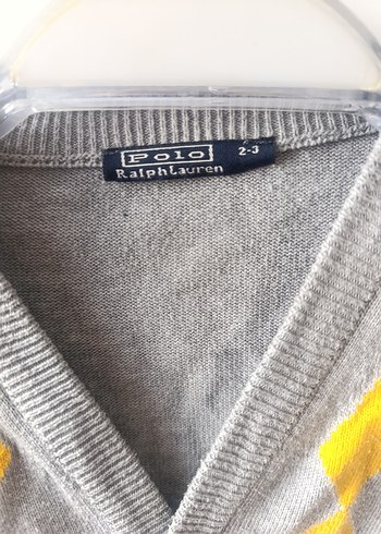 Gri Erkek Çocuk Triko Hırka - Görsel 3