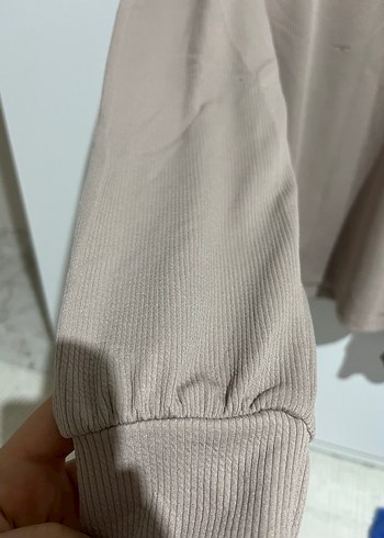 Diğer Bej Kadın Uzun Kollu bluz