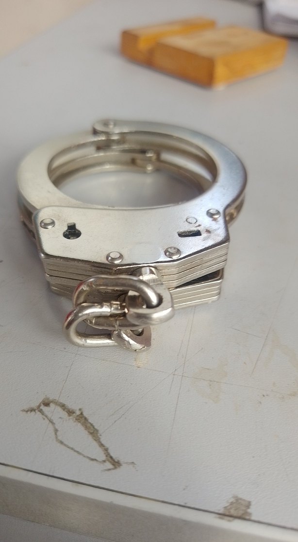 Gri Tokalı Kadın El Zinciri kelepce - Görsel 3