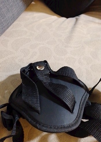 Ayarlanabilir Siyah Yoga Kayışı belden bağlamalı vib kemeri - Görsel 2