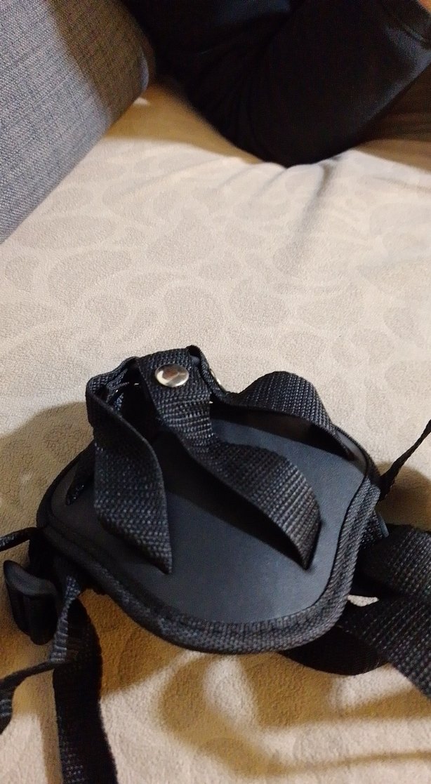 Ayarlanabilir Siyah Yoga Kayışı belden bağlamalı vib kemeri - Görsel 2